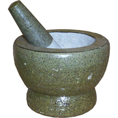 Stone Mortars and Pestles 6" diameter