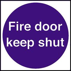 Fire Door Keep Shut