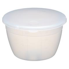 Plastic 275ml Pudding Basin and Lid