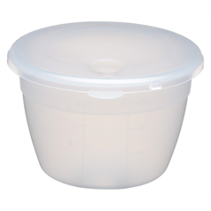 Plastic 150ml Pudding Basin and Lid