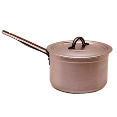 2 ltr aluminium saucepan with lid
