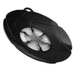 Spill Stopper, Silicone, Black, 25.5cm