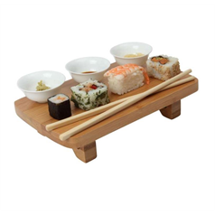 sushi serving set