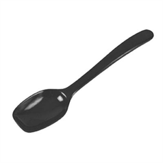 melamine spoon, 18cm, black