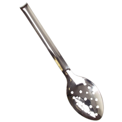Vogue Perforated Spoon with Hook 12in