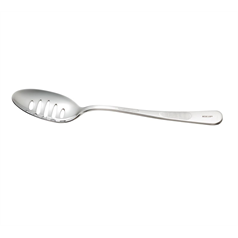 slotted bowl plating spoon 7.8";