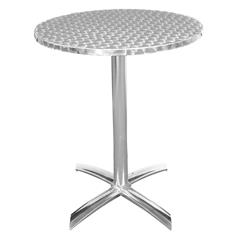 Stainless Steel Round Bistro Table Diameter: 800mm x 720mm