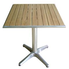 Ash Top Square Bistro Table