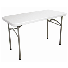 Foldaway 4ft (1.2m) Rectangle Utility Table