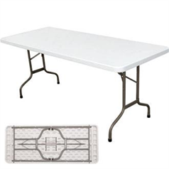 Foldaway 6ft (1.8m) Rectangle Utility Table