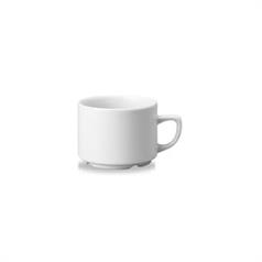 Churchill White Holloware Maple Tea Cup, 19.6cl/7oz