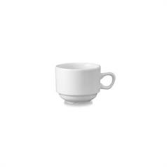 Churchill White Holloware Nova Tea Cup, 21cl/7.3oz