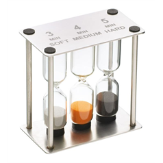 Professional Stainless Steel Triple Sand Timer