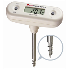 Corkscrew T-Bar Thermometer
