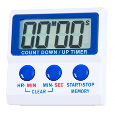 Digital Kitchen Timer - Count Up or Count Down