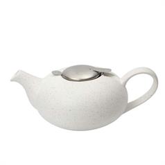 London Pottery 2 Cup Filter Teapot - Speckled White