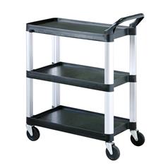 Cambro Black Serving Trolley