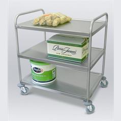 General Purpose S/S Trolley Three Tier