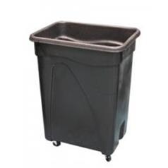 bottle skip, 208l, black, 810 x 470 x 620mm