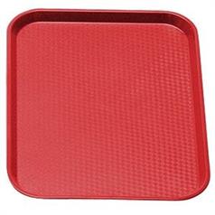 Red Fast Food Polypropylene Tray 300x410mm