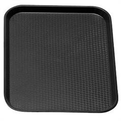 Black Fast Food Polypropylene Tray 300x410mm