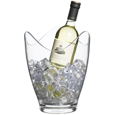 Clear Acrylic Drinks Pail / Wine Bucket