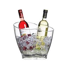 Clear Acrylic Double Sided Drinks Cooler