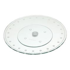 Revolving Glass Cake Stand