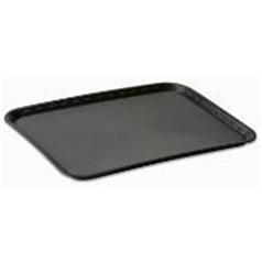 Polypropylene Flat Serving Tray Black 41x30cm