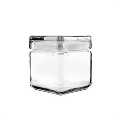 Glass Stackable Storage Jar 32oz