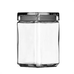 Glass Stackable Storage Jar 48oz