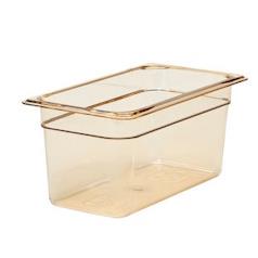 Cambro Amber Gastro 1/3 150mm *Halal Yellow*