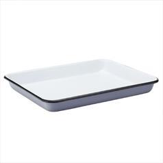 Eagle Enamel Grey Baking Tray 11