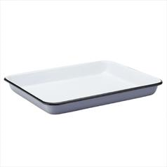 Eagle Enamel Grey Baking Tray 11" (28cm)