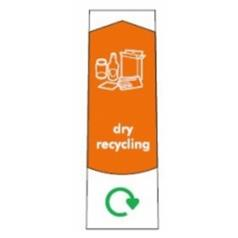 Slim Jim Sticker - Dry Recyclables