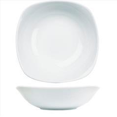 Churchill Menu Porcelain Square Bowl, 42.6cl / 15oz