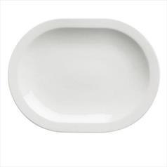 Elia Premier Bone China Miravell Oval Serving Plate, 37.5x28.2cm