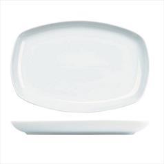 Churchill Menu Porcelain Medium Rectangular Platter, 30.5cm / 12.25