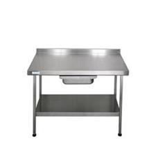 Prep Wall Table - 700mm depth 700 x 1800mm