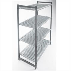 4 Tier Cambro Basics Shelving, 1830x1530x460mm