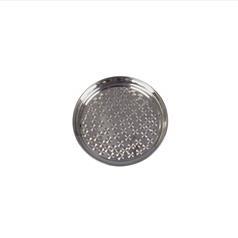Patterned Swirl Tray - Stainless Steel Dia. 400mm/15 3/4