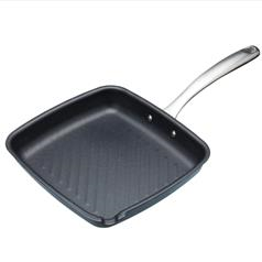 MasterClass Induction Ready Non-Stick Grill Pan 26cm