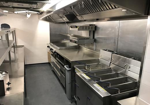 New fitted professional cookline