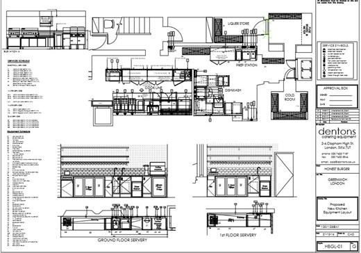 Plans of Honest burger