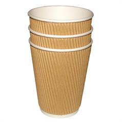 Olympia Ripple Wall Cups - 12oz