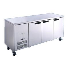 Williams 3 Door Jade Counter Refrigerator, +1/+4ºC, HJC3