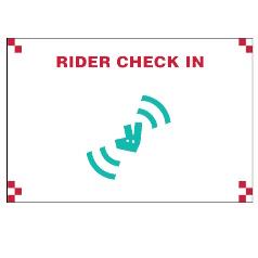 Five Guys Rider Check In Tiles