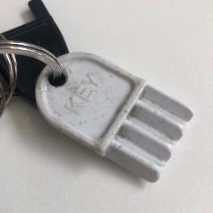 BLUE PAPER DISPENSER KEY