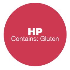 Five Guys HP Label Roll of 1000