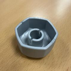 SOM  Dispenser - button silver grey